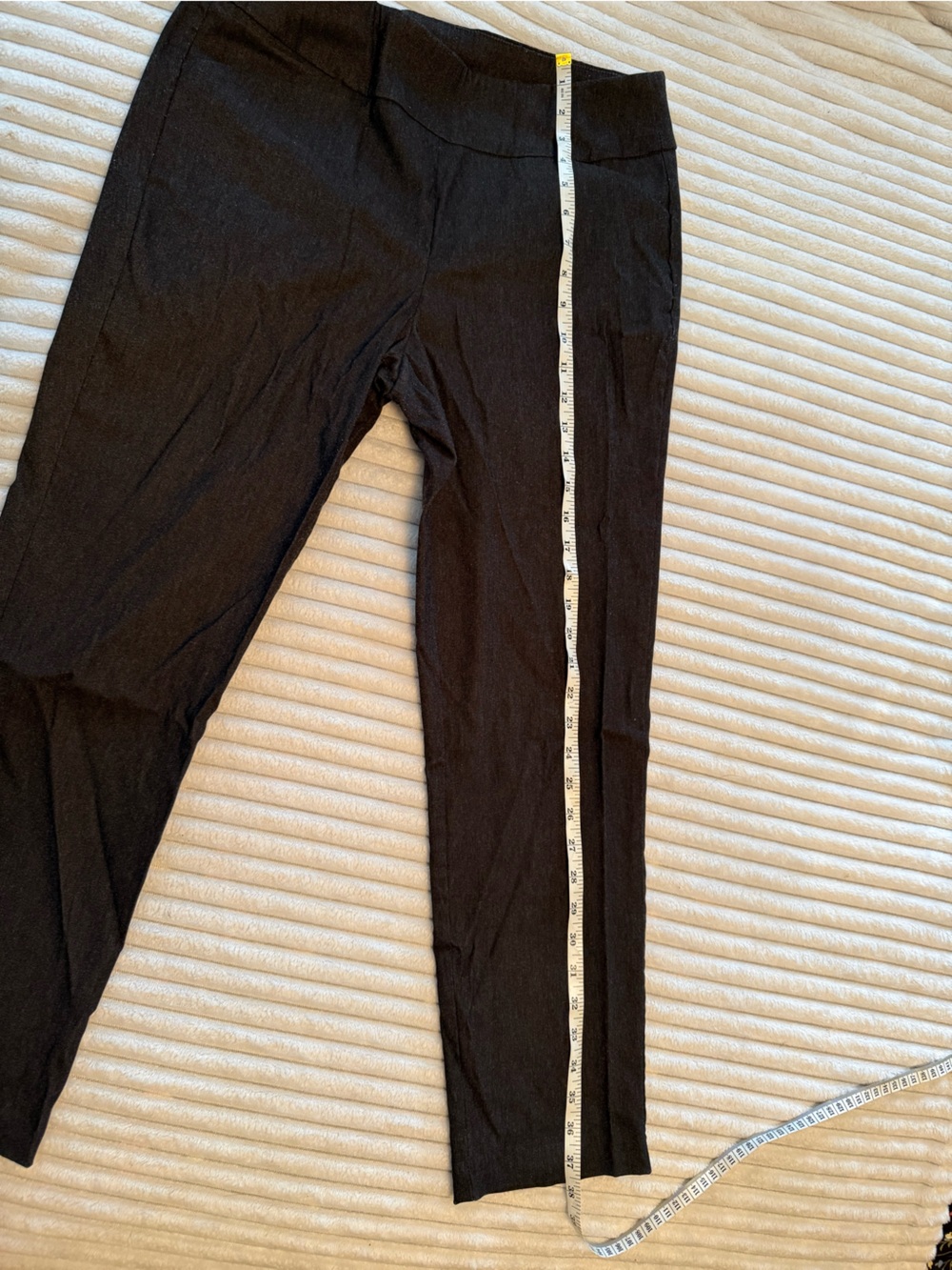 Tribal Straight Leg Pants in Black - Picture 2 of 5